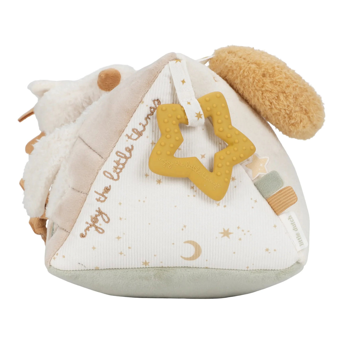 LITTLE DUTCH Aktivitätsdreieck Soft - Newborn Naturals