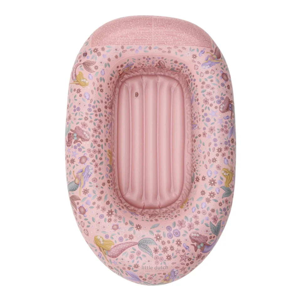 LITTLE DUTCH aufblasbares Boot - Meerjungfrau rosa