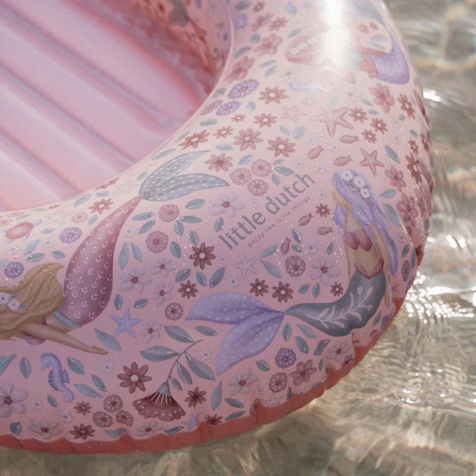 LITTLE DUTCH aufblasbares Boot - Meerjungfrau rosa