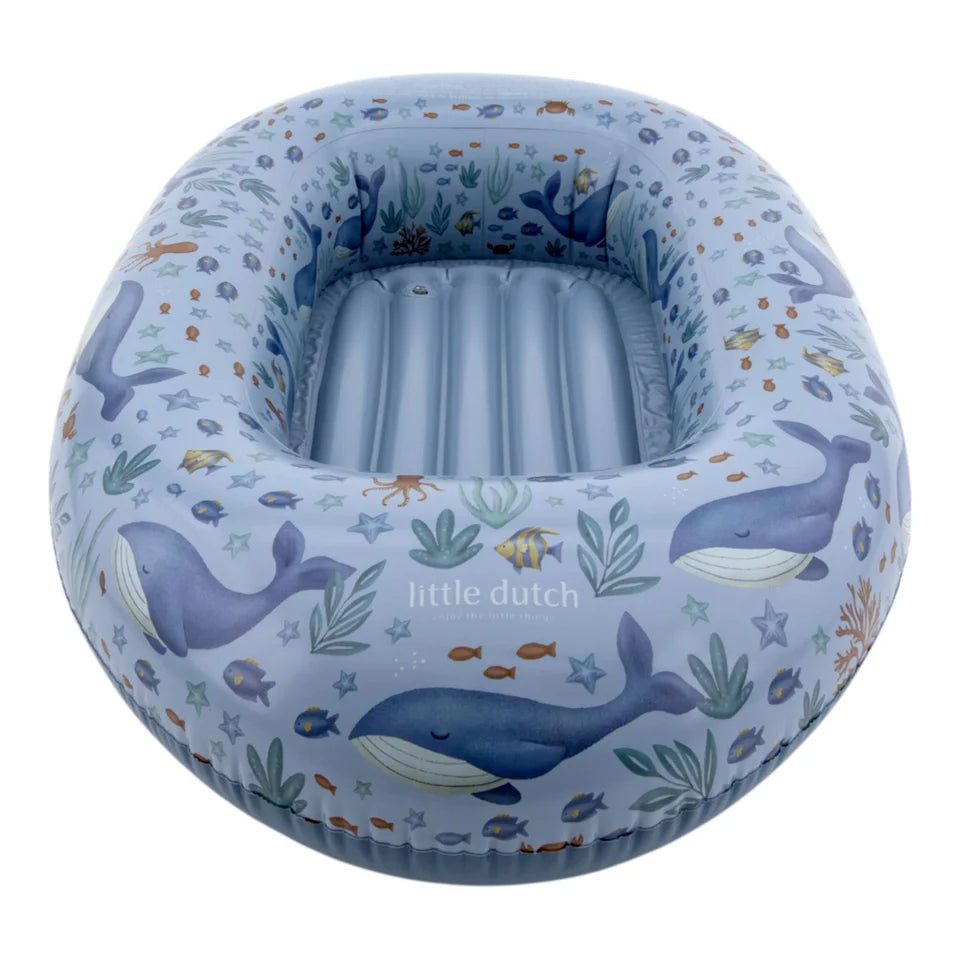 LITTLE DUTCH aufblasbares Boot - Ozean blau