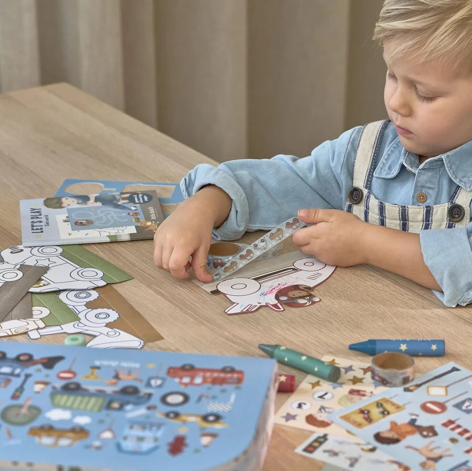 LITTLE DUTCH Bastelkoffer - Essentials - Jim