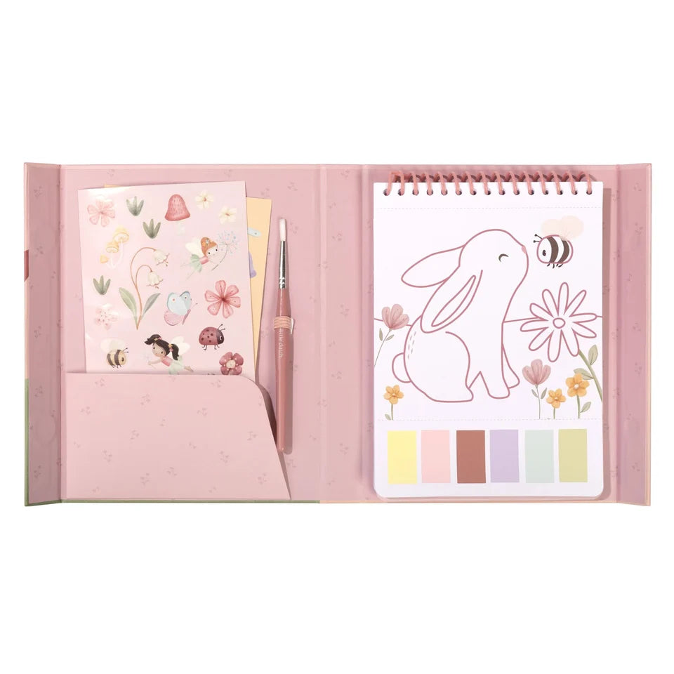 LITTLE DUTCH Malset - Fairy Garden - Rosa