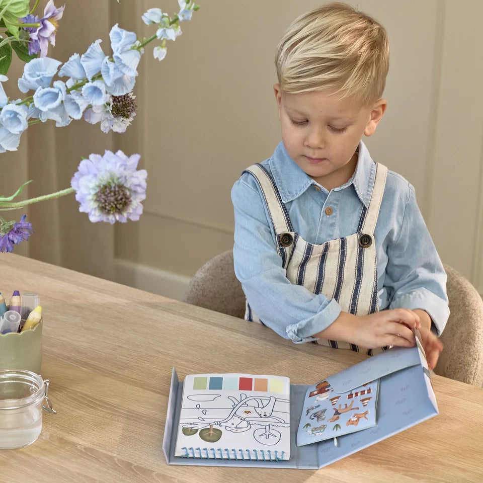 LITTLE DUTCH Malset - Fahrzeuge - Jim