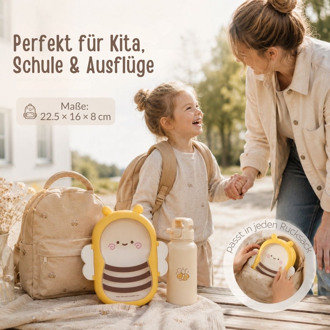 Bento Brotdose personalisiert - Biene