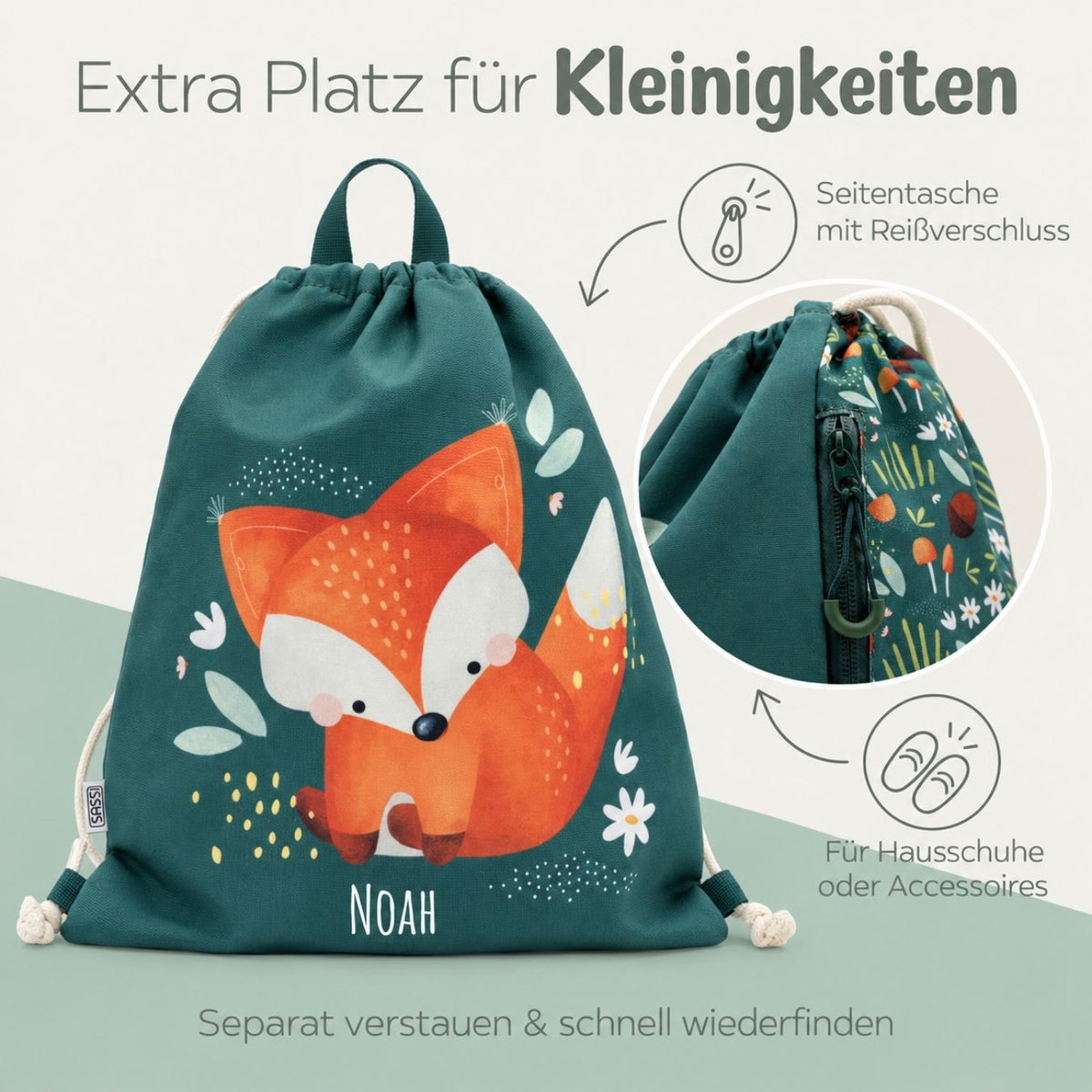 SASSI Turnbeutel personalisiert