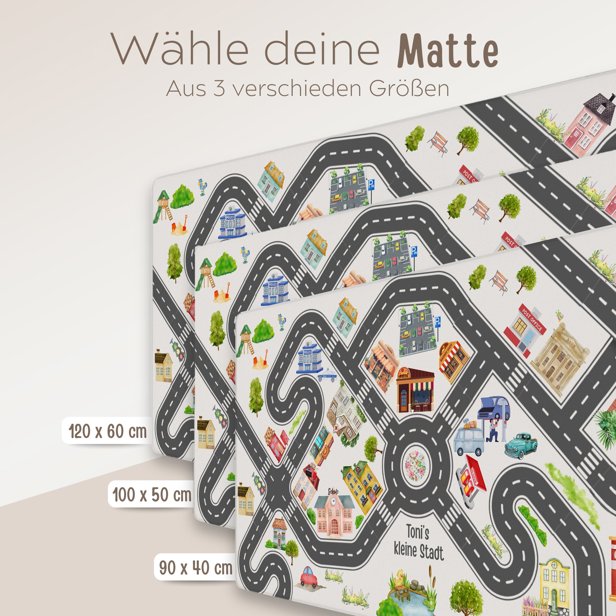 Spielmatte - Stadt