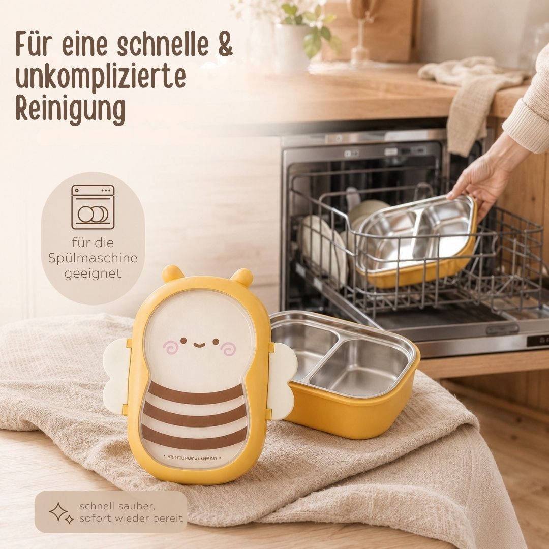 Bento Brotdose personalisiert - Biene