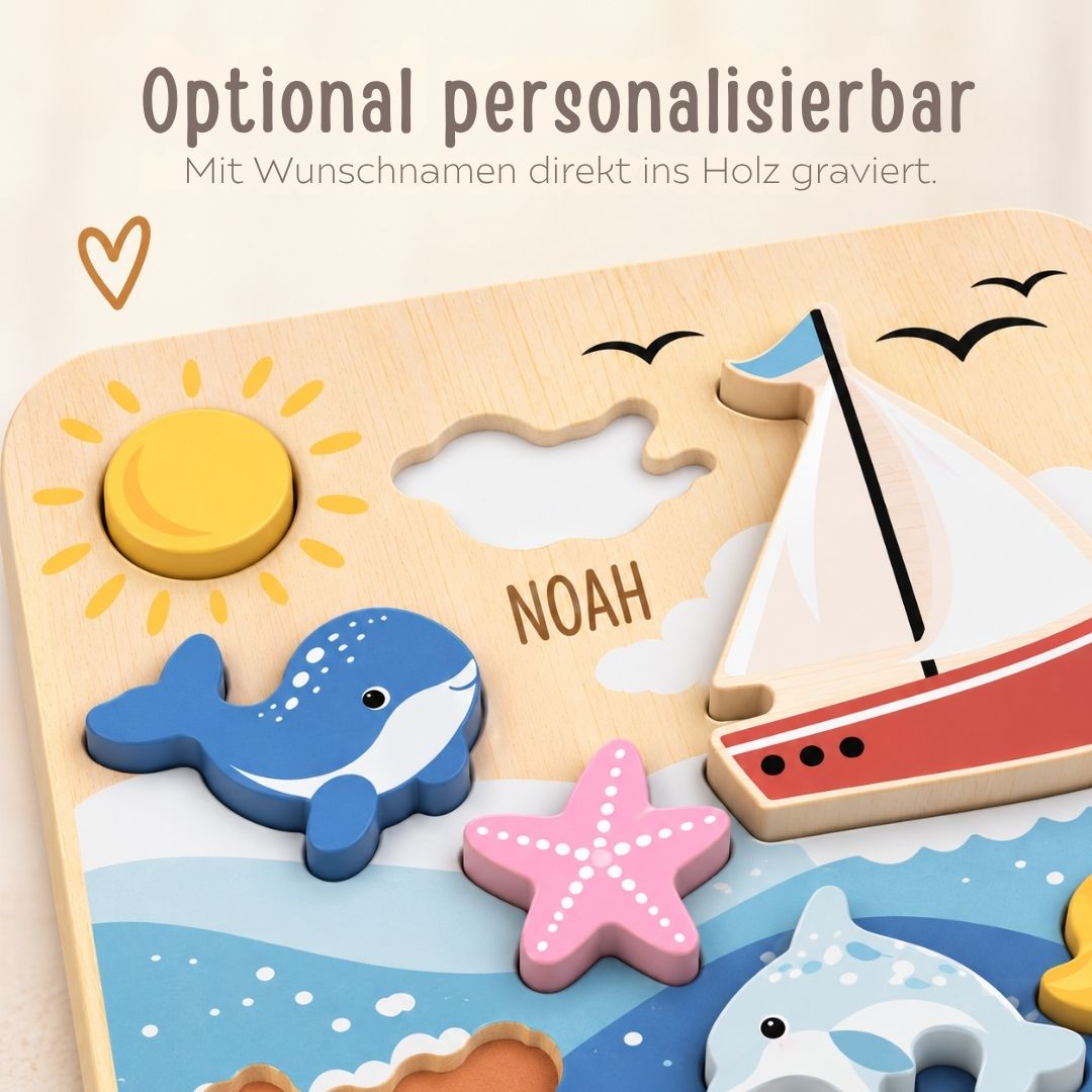 SPEEDY MONKEY XL Puzzle personalisiert