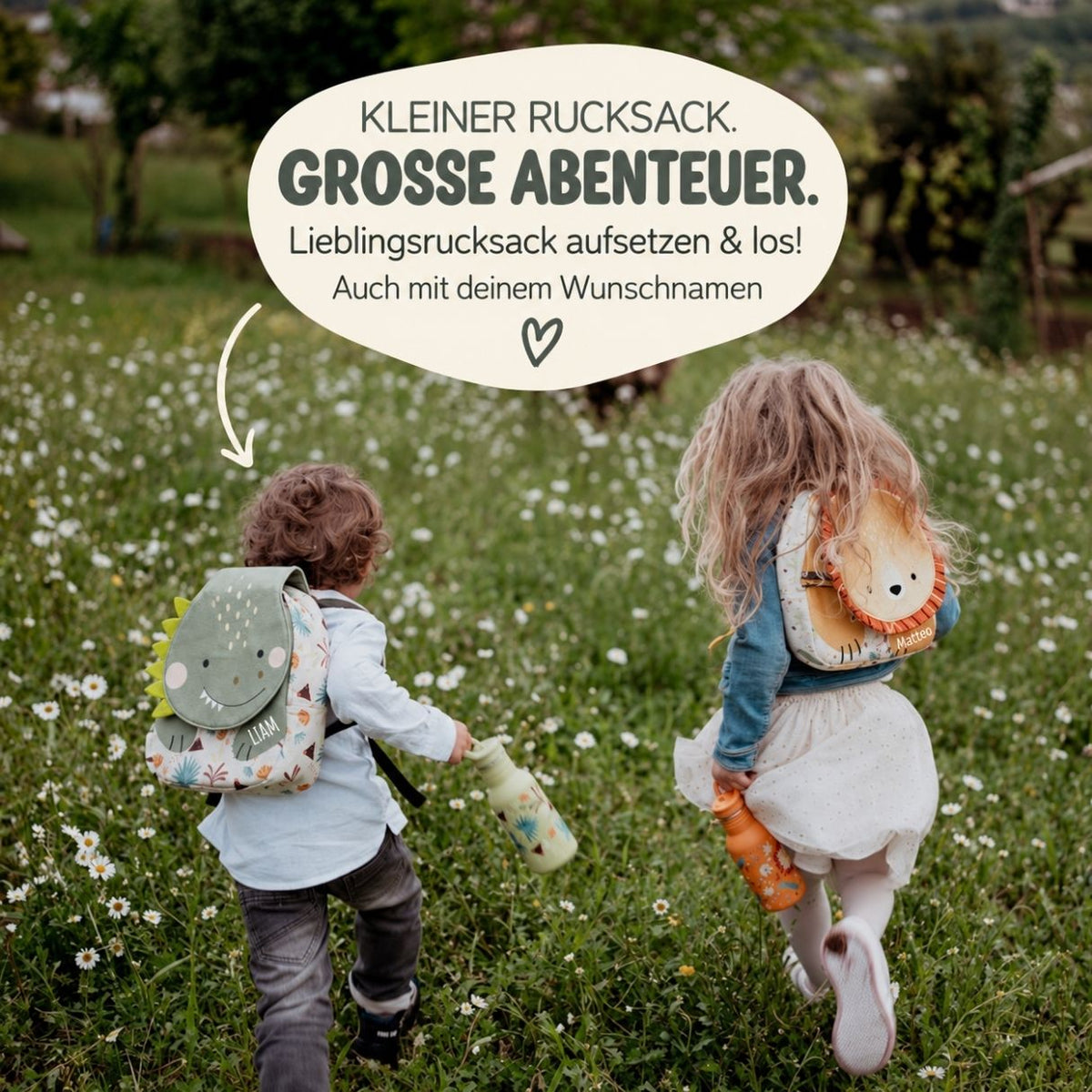 SASSI A5 Mini Rucksack personalisiert