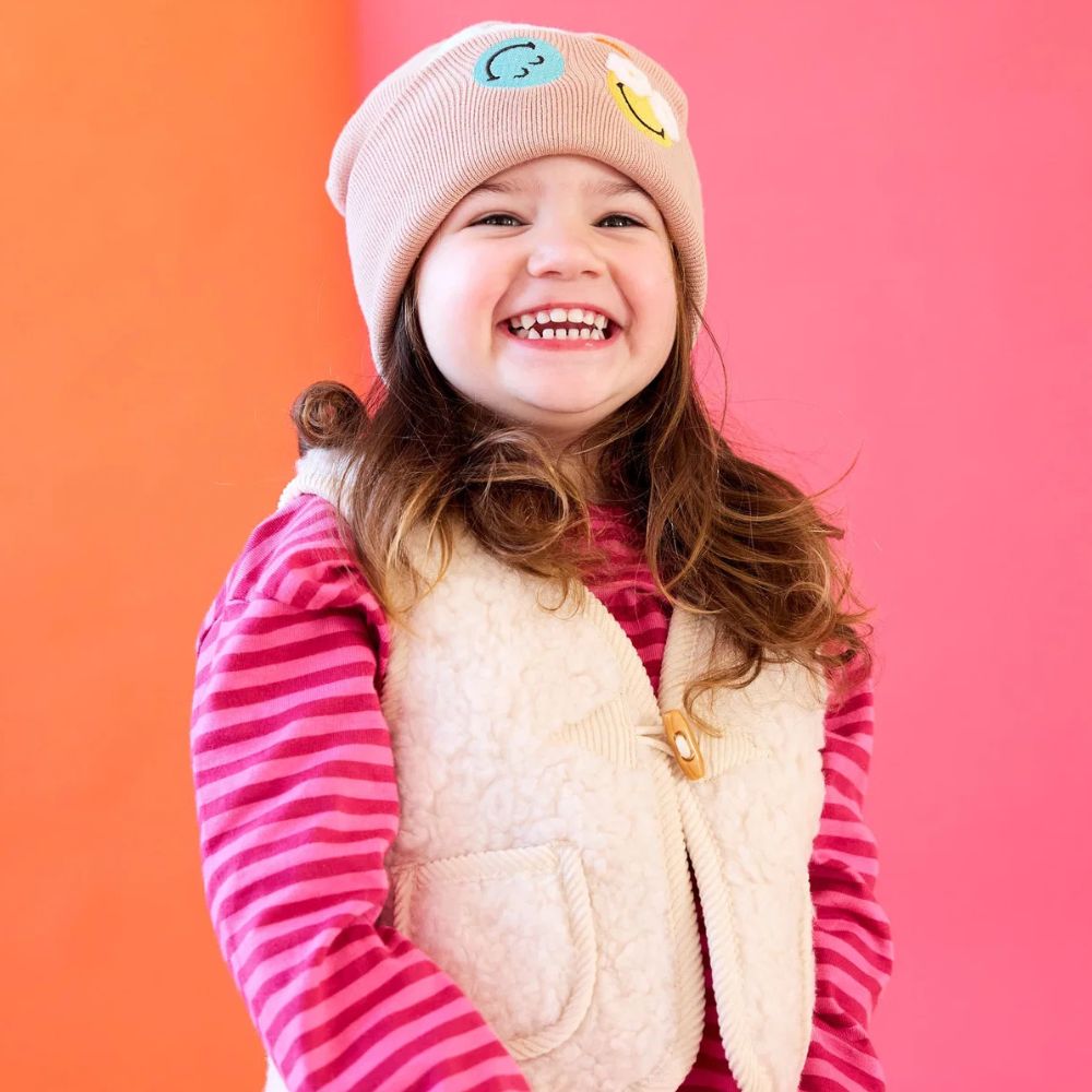 LÄSSIG Beanie Mütze - Smileyworld