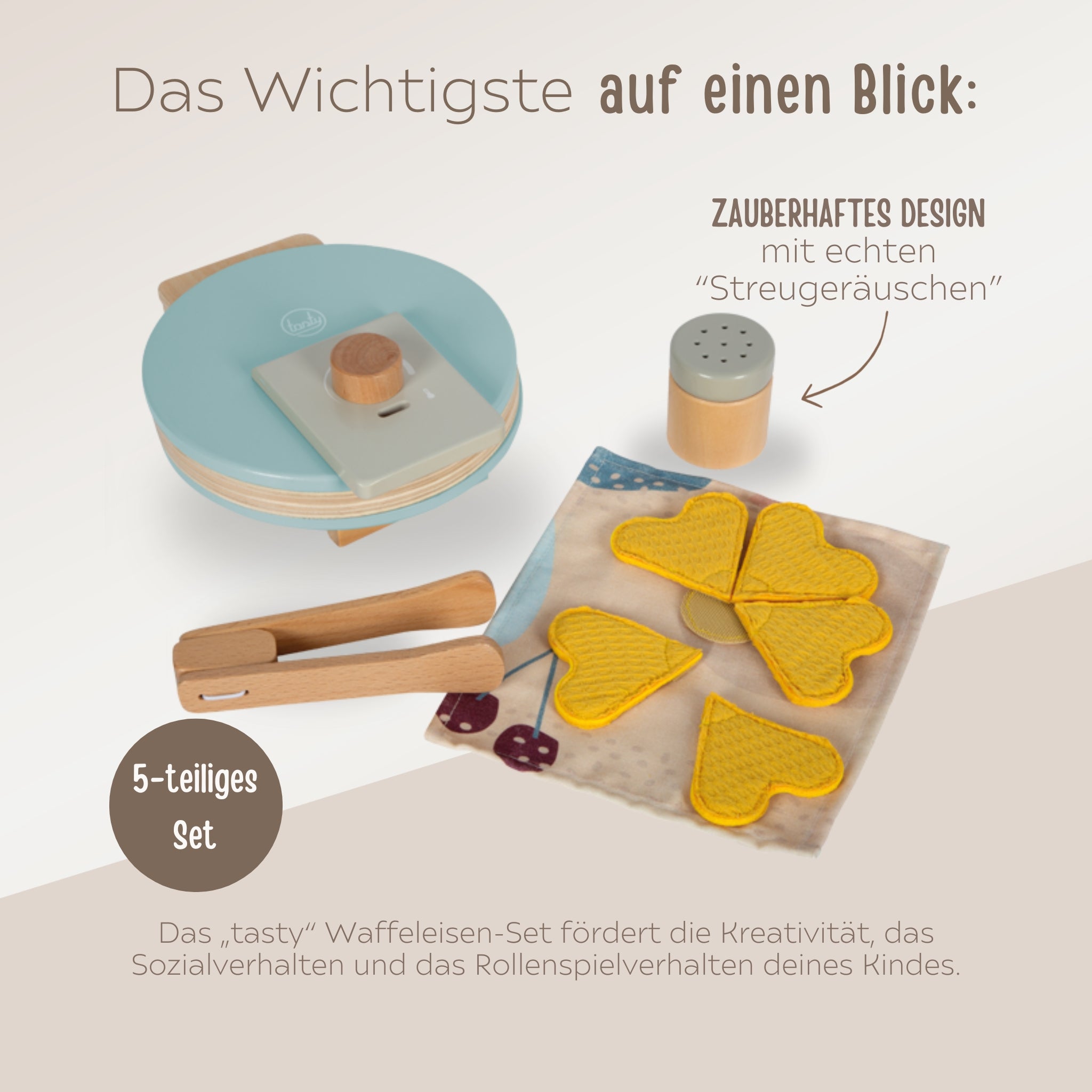 SMALL FOOT Waffeleisen