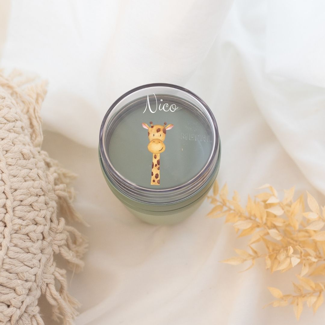 MEPAL Müslibecher personalisiert - Tier Aquarell