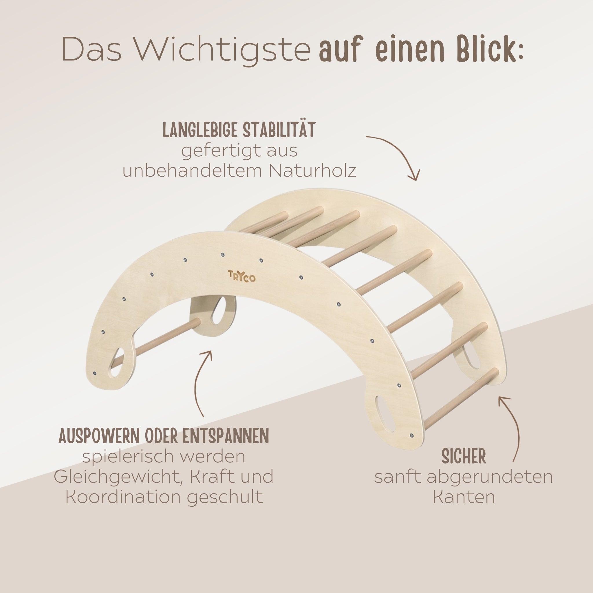 TRYCO Kletterbogen personalisiert