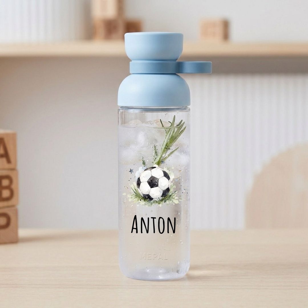 MEPAL Kinder Trinkflasche Vita personalisiert - Fußball