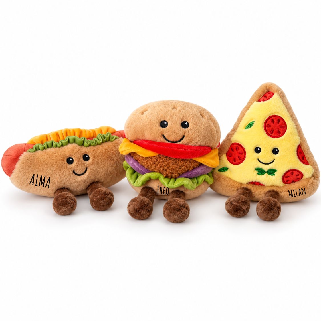 MCHUGS Kuscheltier personalisiert - Fastfood