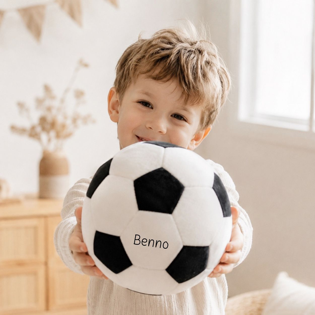 IKEA Stoff Fußball personalisiert