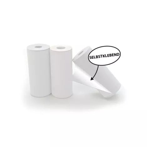 Hoppstar Papierrollen selbstklebend Nachfüllpack für Kinderkamera Artist 3er-Set