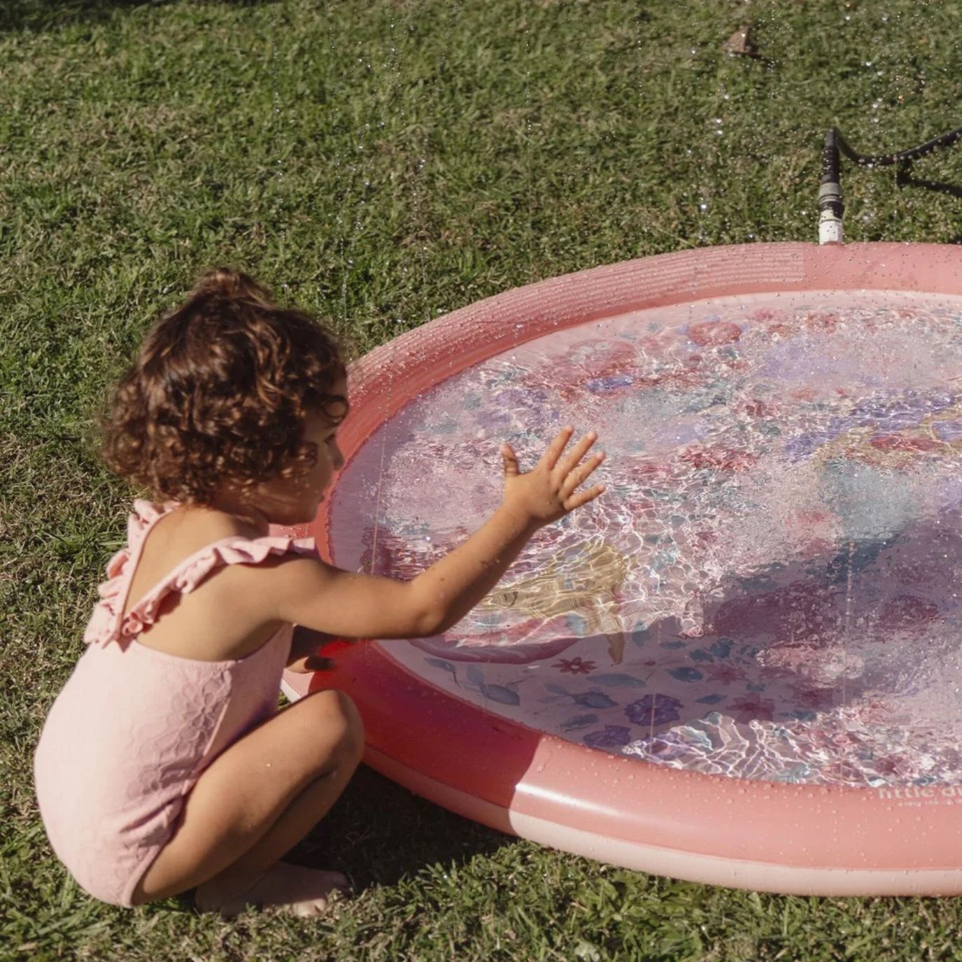 LITTLE DUTCH Wasserspielmatte - Meerjungfrau rosa