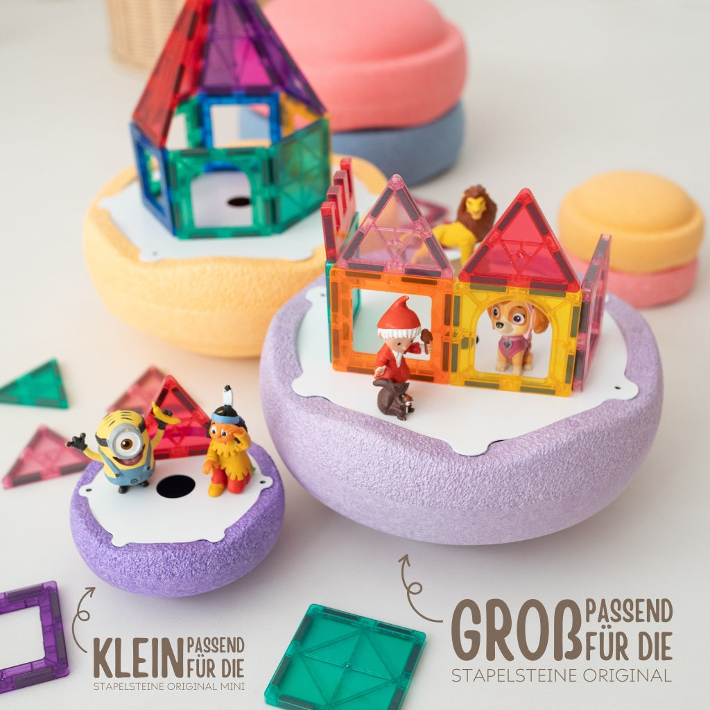 STAPELWELT magnetische Metall-Abenteuerplatte