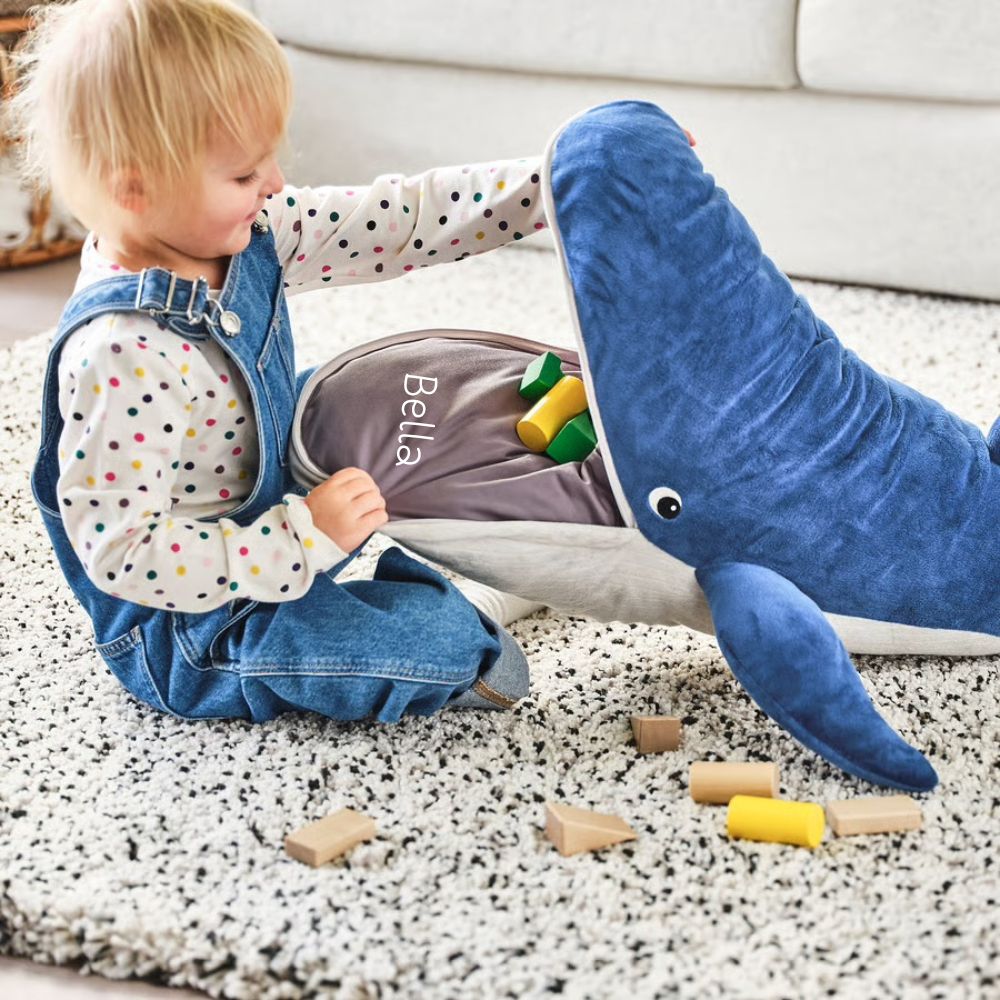 IKEA Kuscheltier XXL personalisiert - Wal