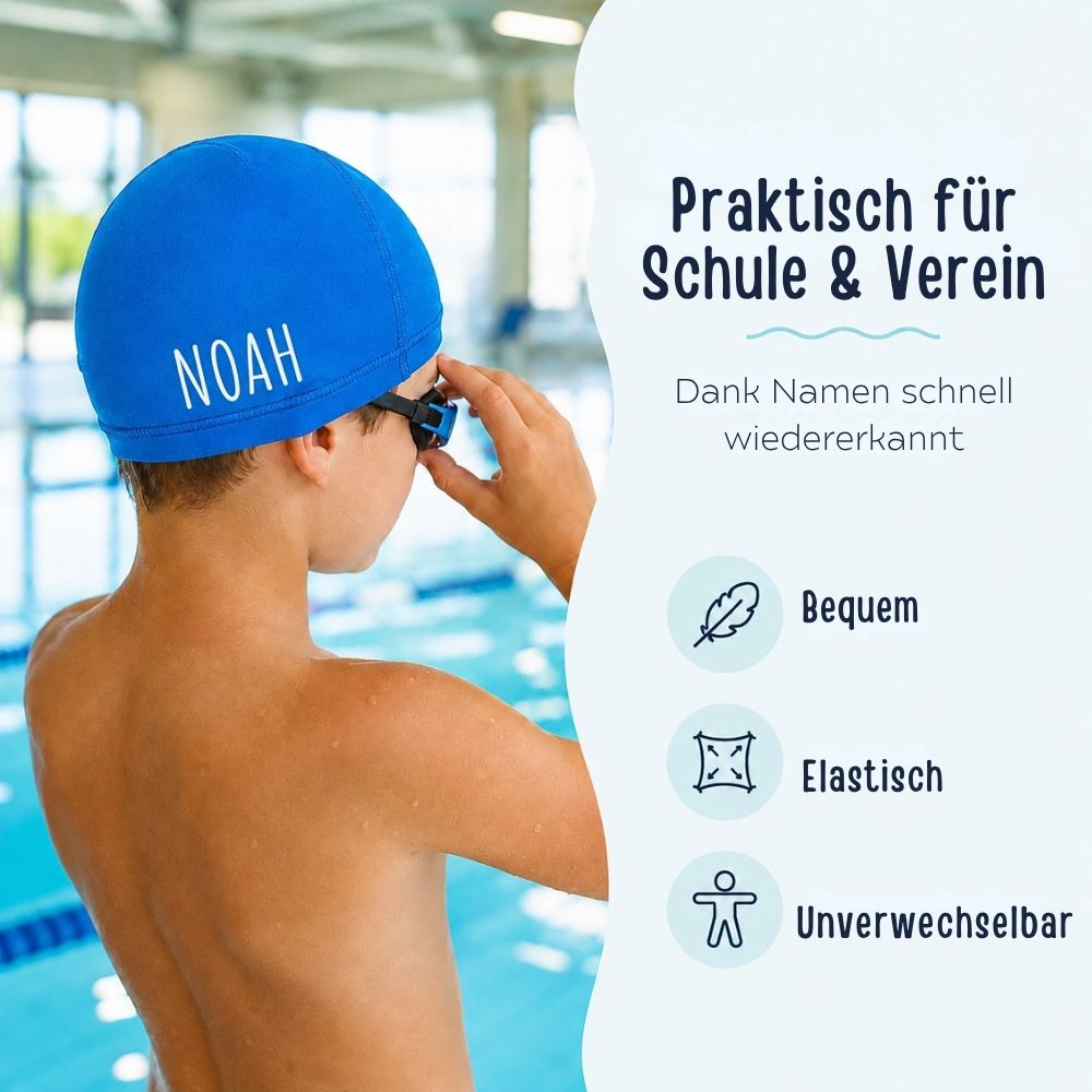 Badekappe Kinder personalisiert