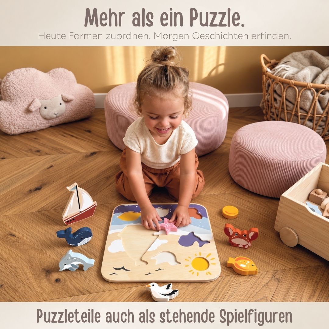 SPEEDY MONKEY XL Puzzle personalisiert