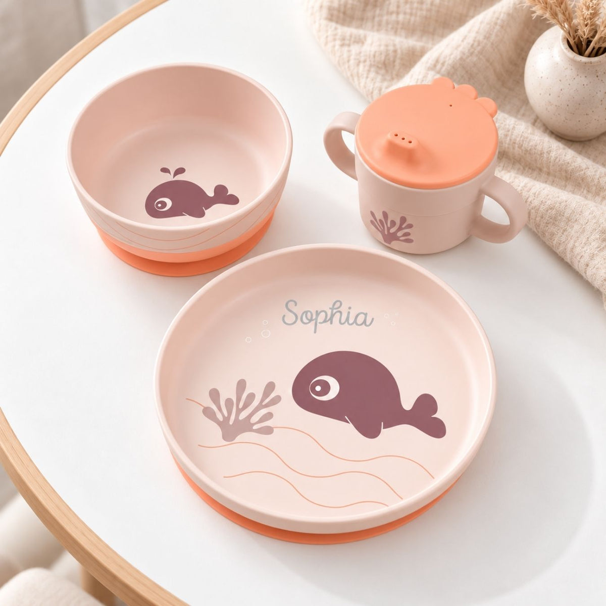 DONEBYDEER Geschirrset personalisiert - Foodie - Wally