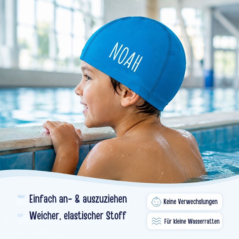 Badekappe Kinder personalisiert