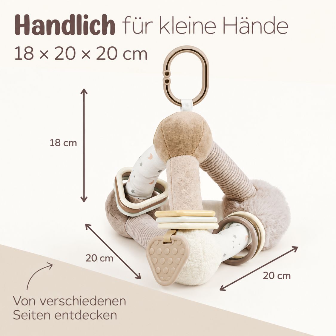 NATTOU Weiche Activity Pyramide personalisiert