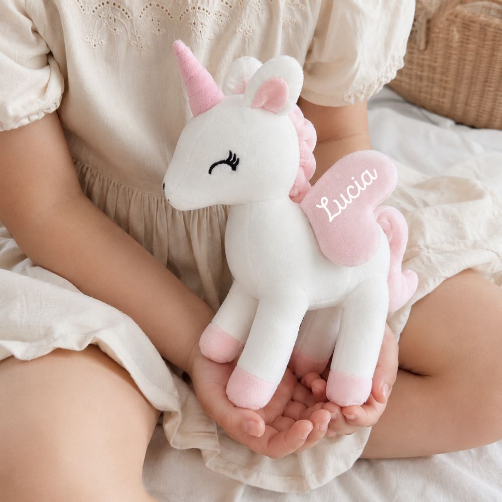 Einhorn Kuscheltier personalisiert