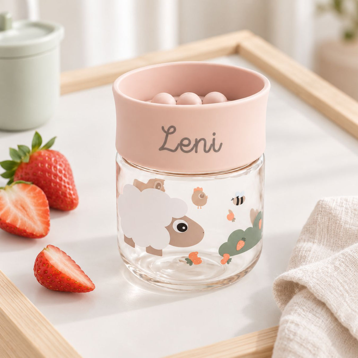 DONEBYDEER Lerntasse 360° personalisiert