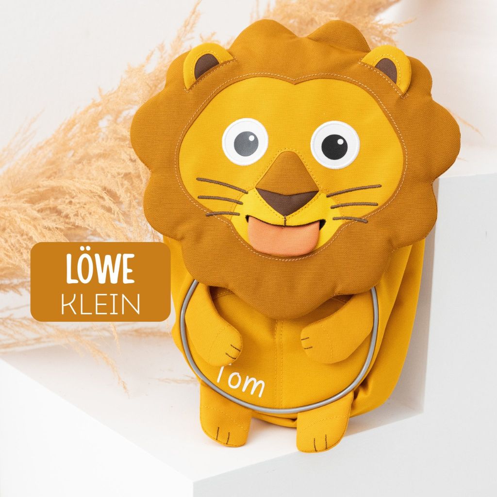 AFFENZAHN Rucksack personalisiert