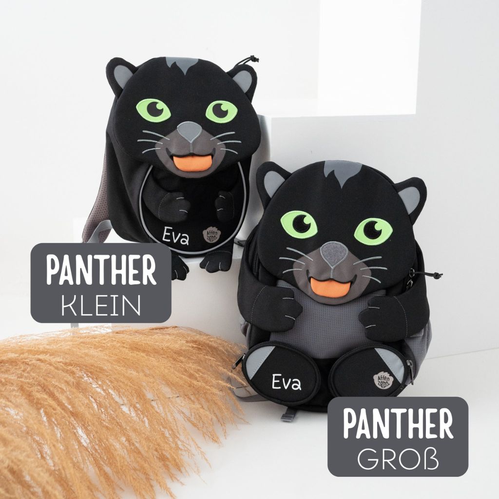 AFFENZAHN Rucksack personalisiert