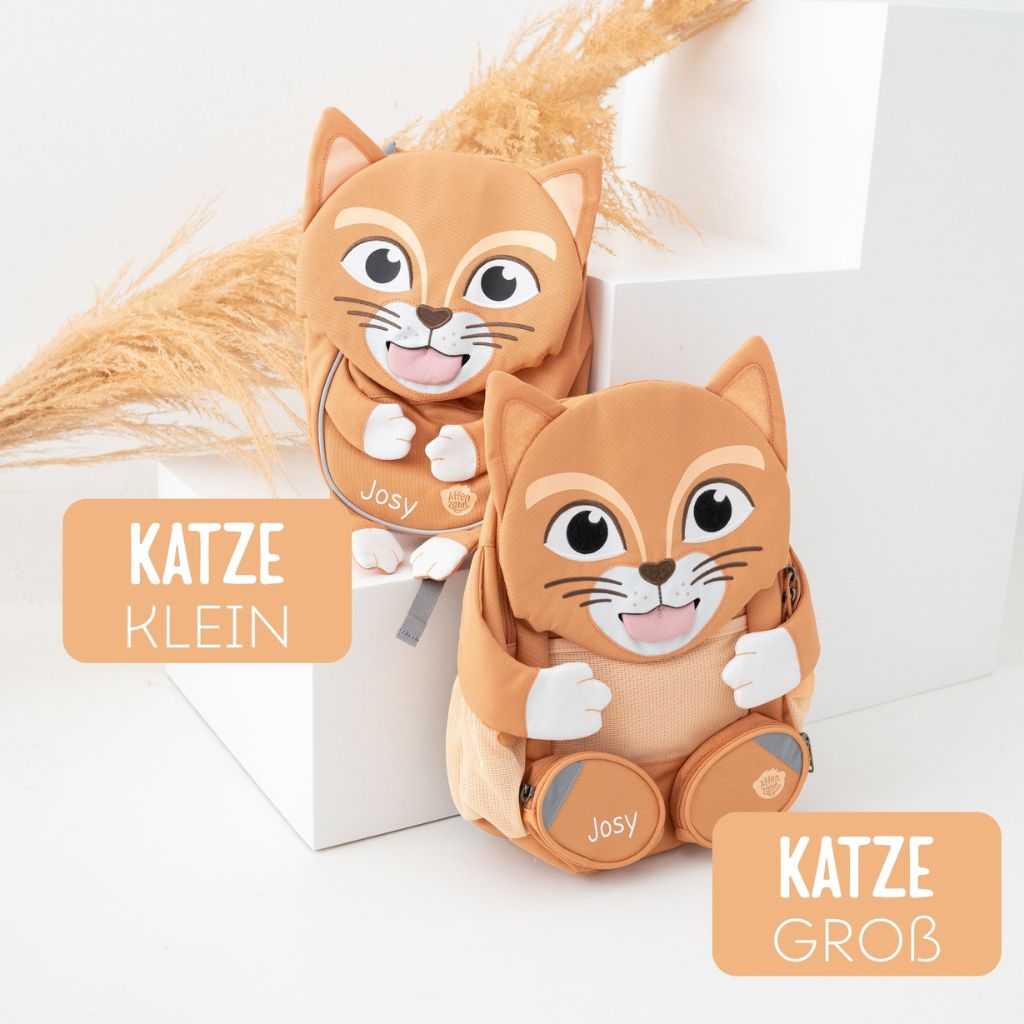 AFFENZAHN Rucksack personalisiert