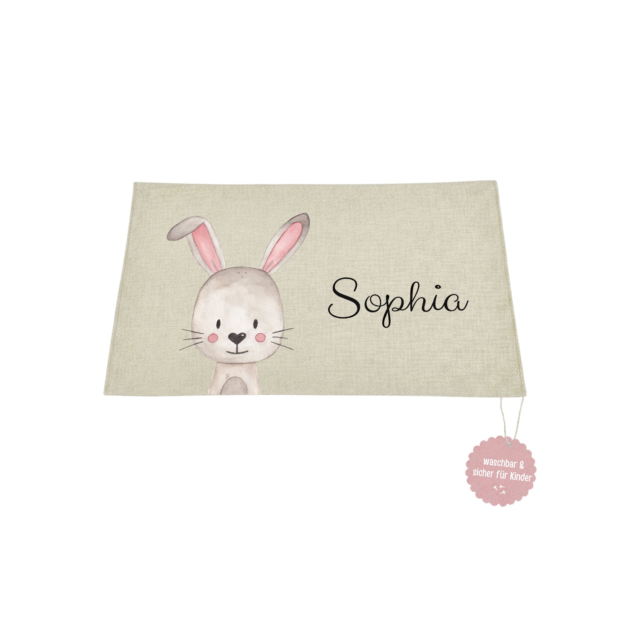 Platzdeckchen personalisiert - Tier Aquarell