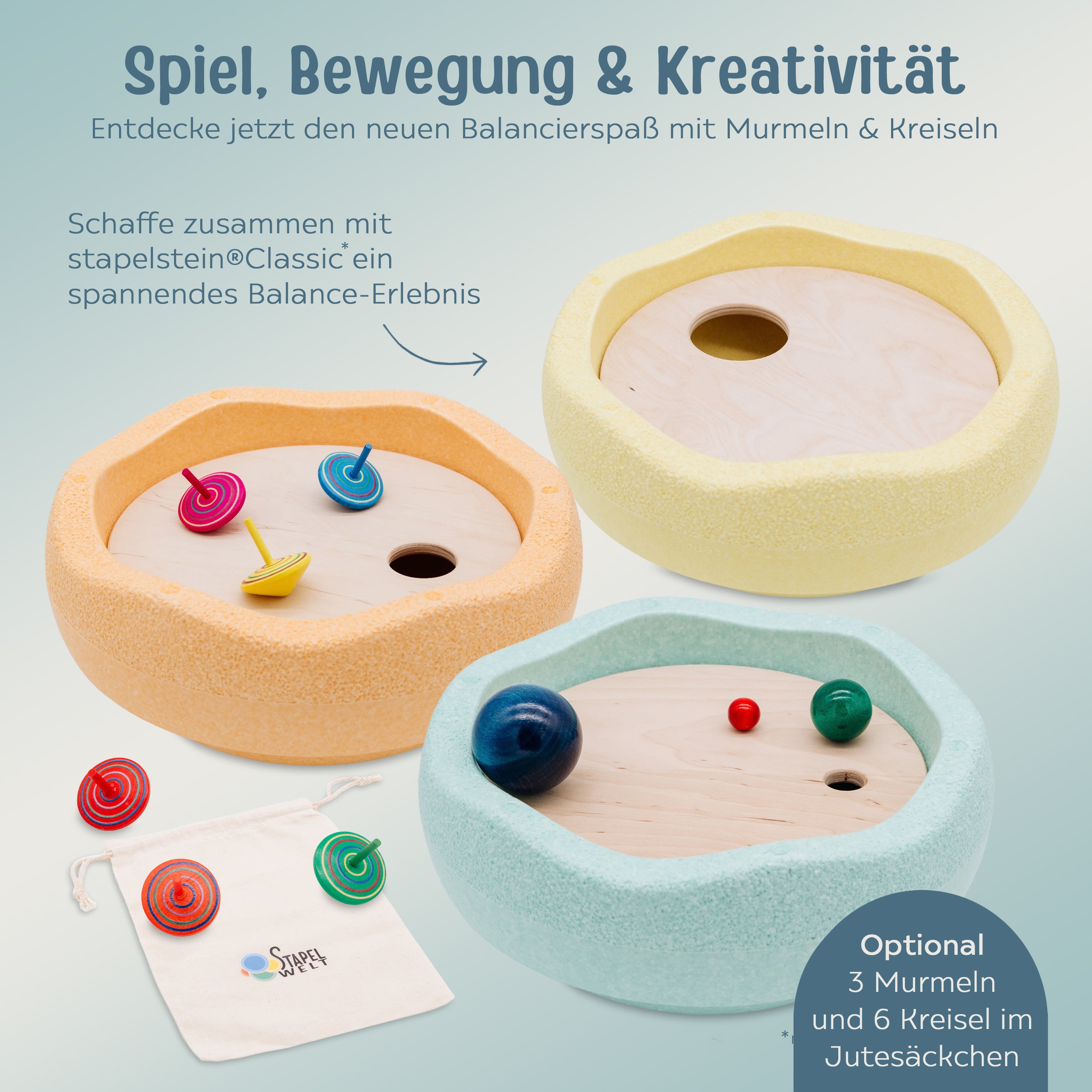 STAPELWELT Abenteuerplatten für stapelstein®