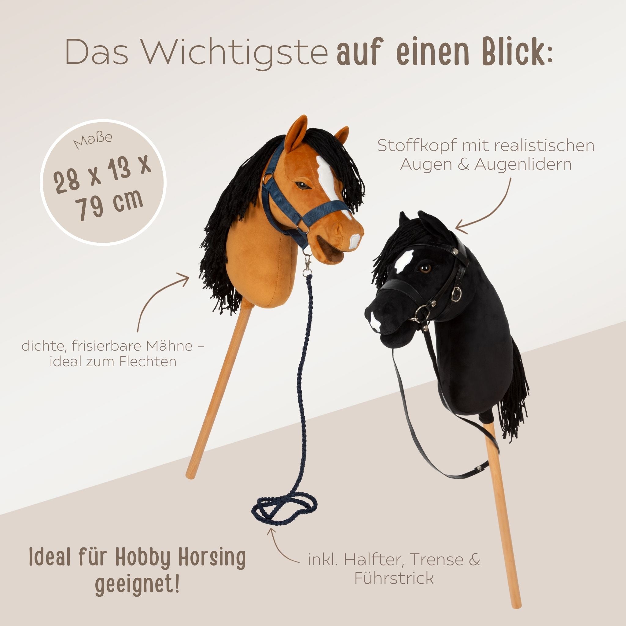 SMALL FOOT Hobby Horse personalisierbar