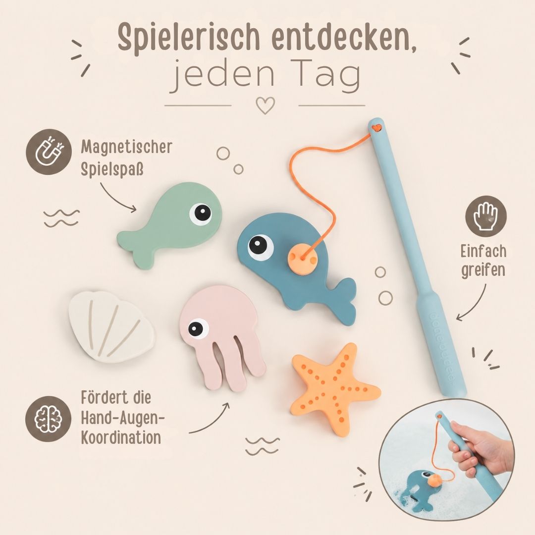 DONEBYDEER Badewannen Angelspiel