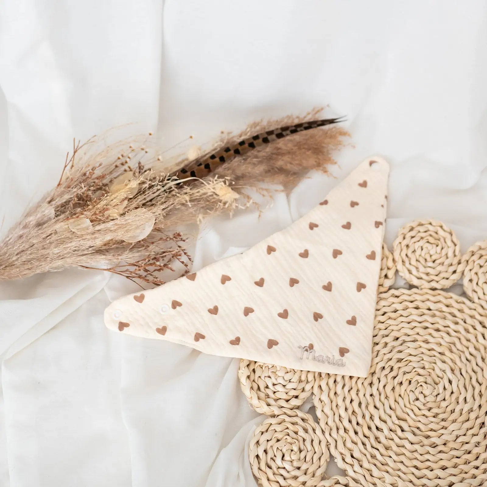 Baby/Kinder Halstuch personalisiert Lätzchen - wunderwunsch