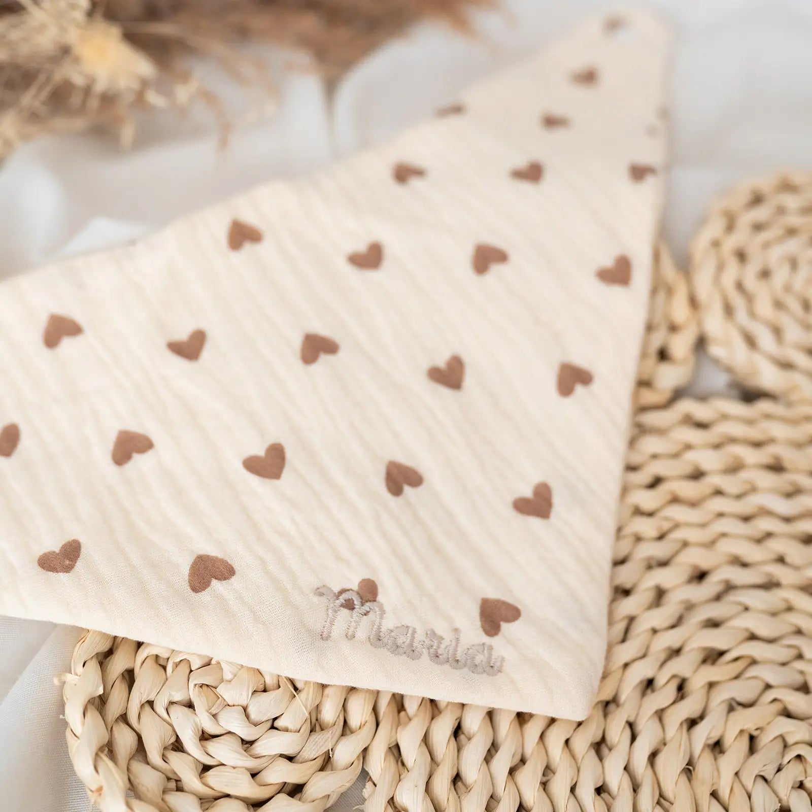 Baby/Kinder Halstuch personalisiert Lätzchen - wunderwunsch