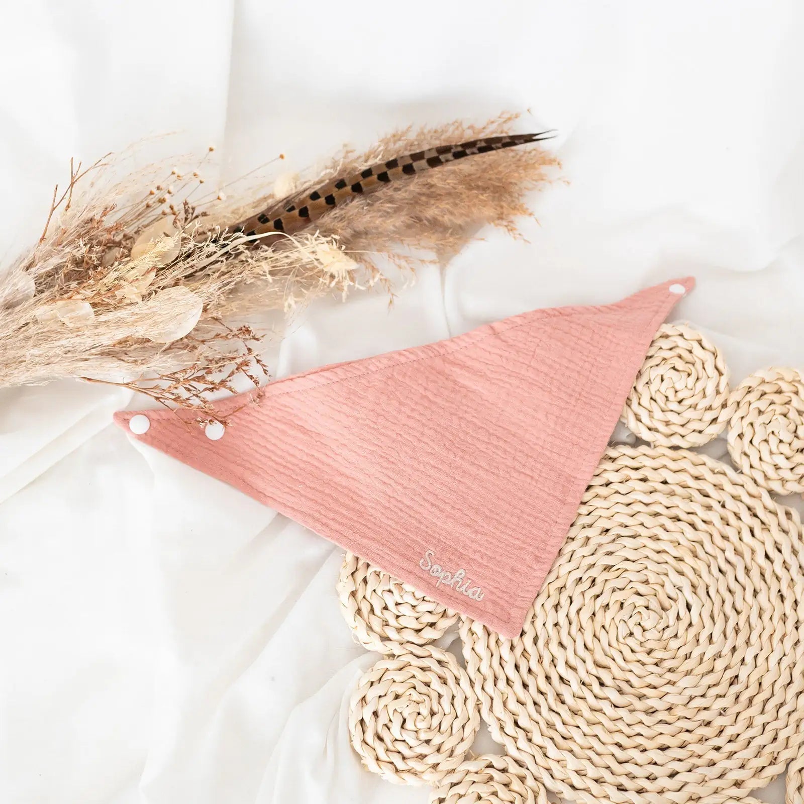 Baby/Kinder Halstuch personalisiert Lätzchen - wunderwunsch