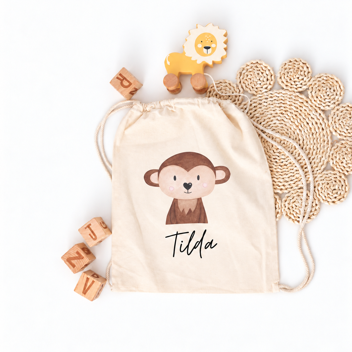 Turnbeutel "Tier" personalisiert