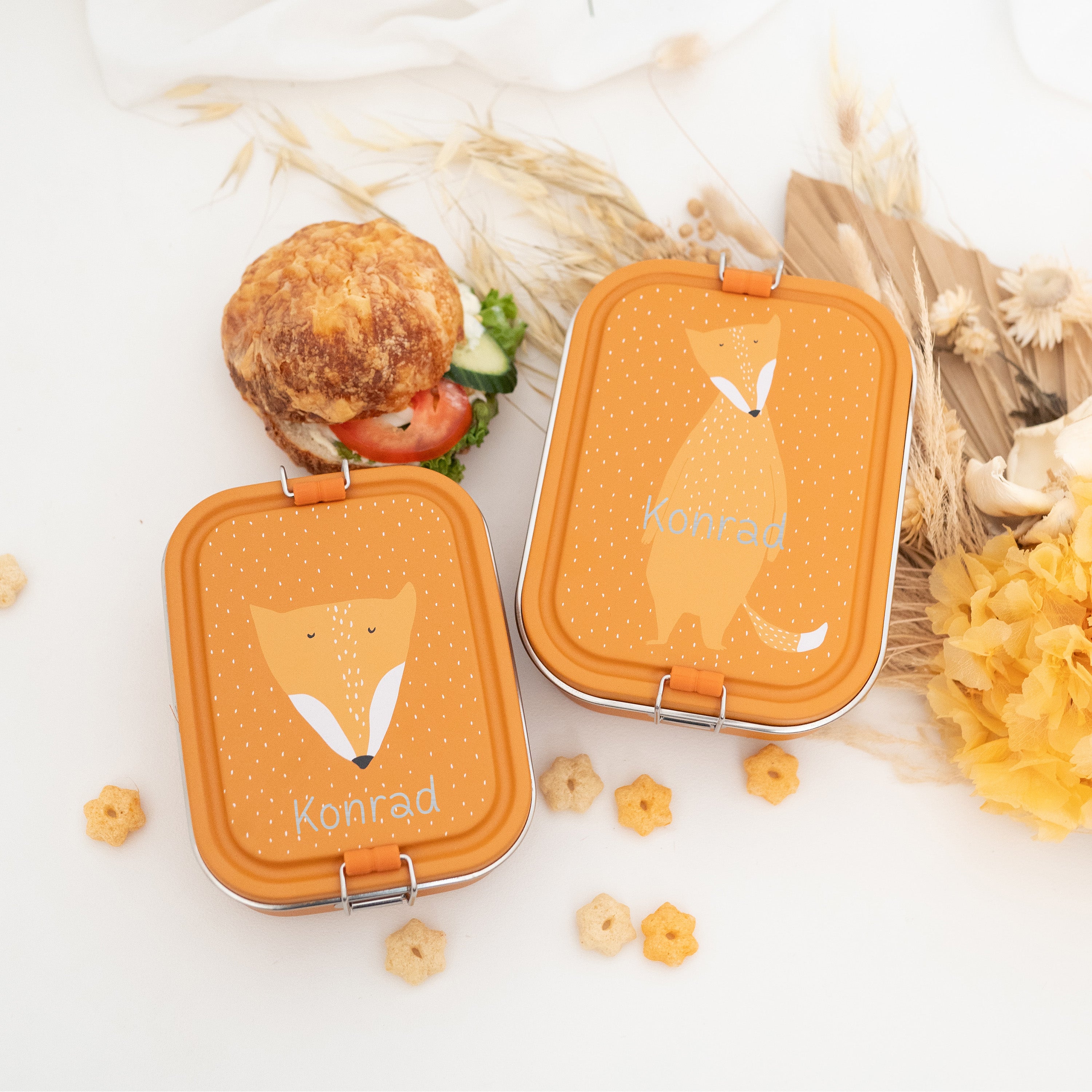 TRIXIE Lunchbox Edelstahl Tier personalisiert
