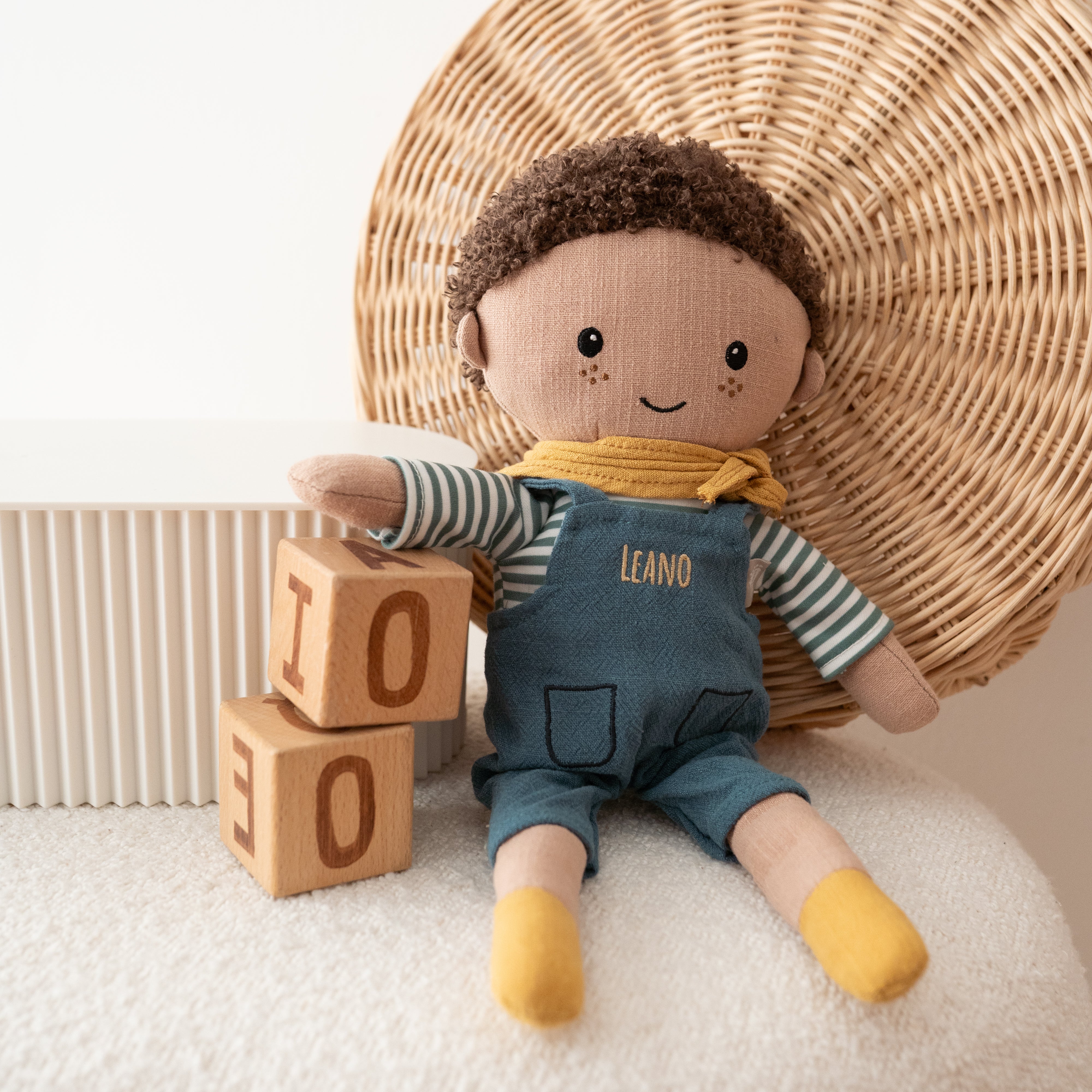 SMALL FOOT Stoffpuppe personalisierbar