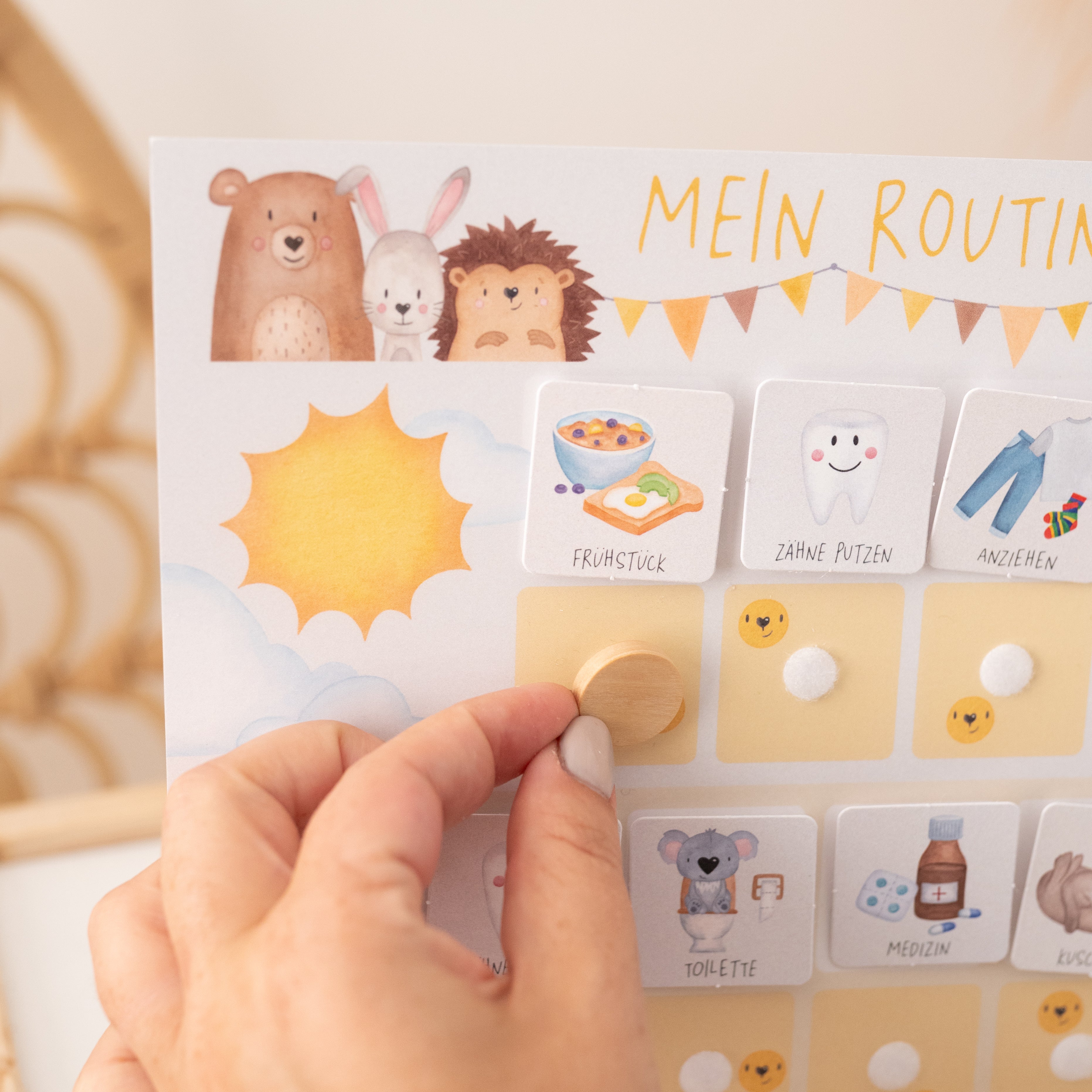 Routineplan "Tiere Girlande"