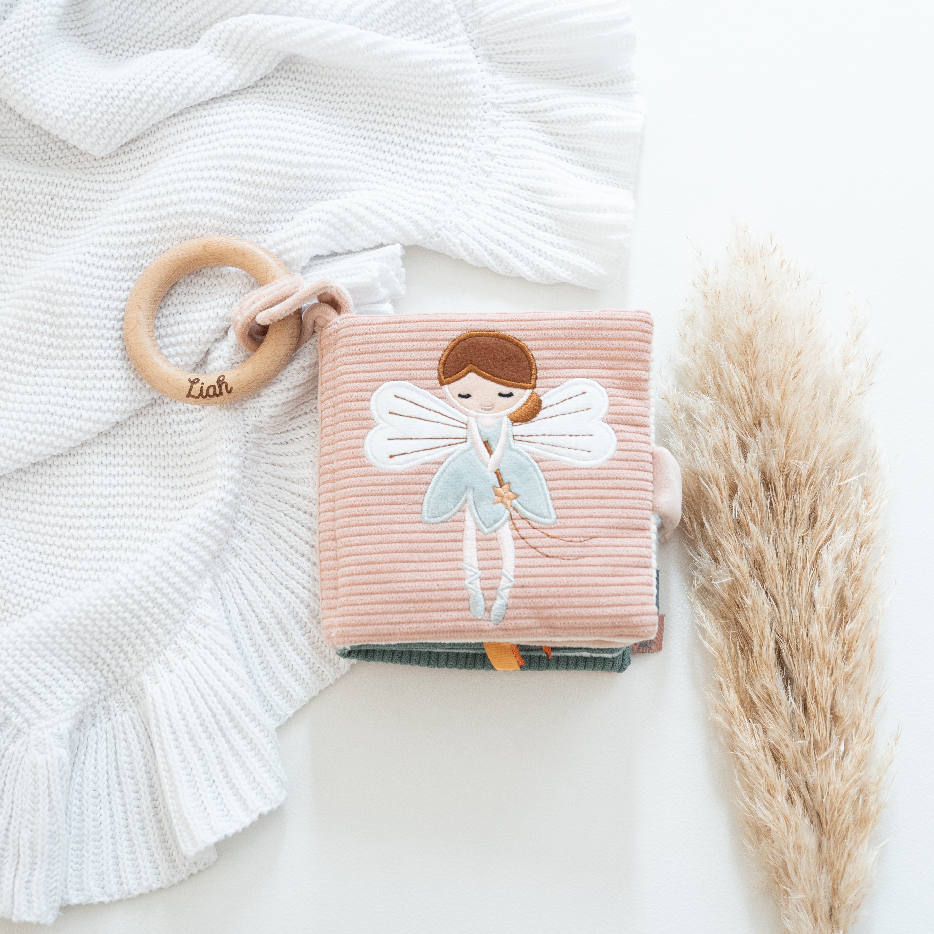 JOLLEIN Stoffbuch personalisiert - Fee & Auto