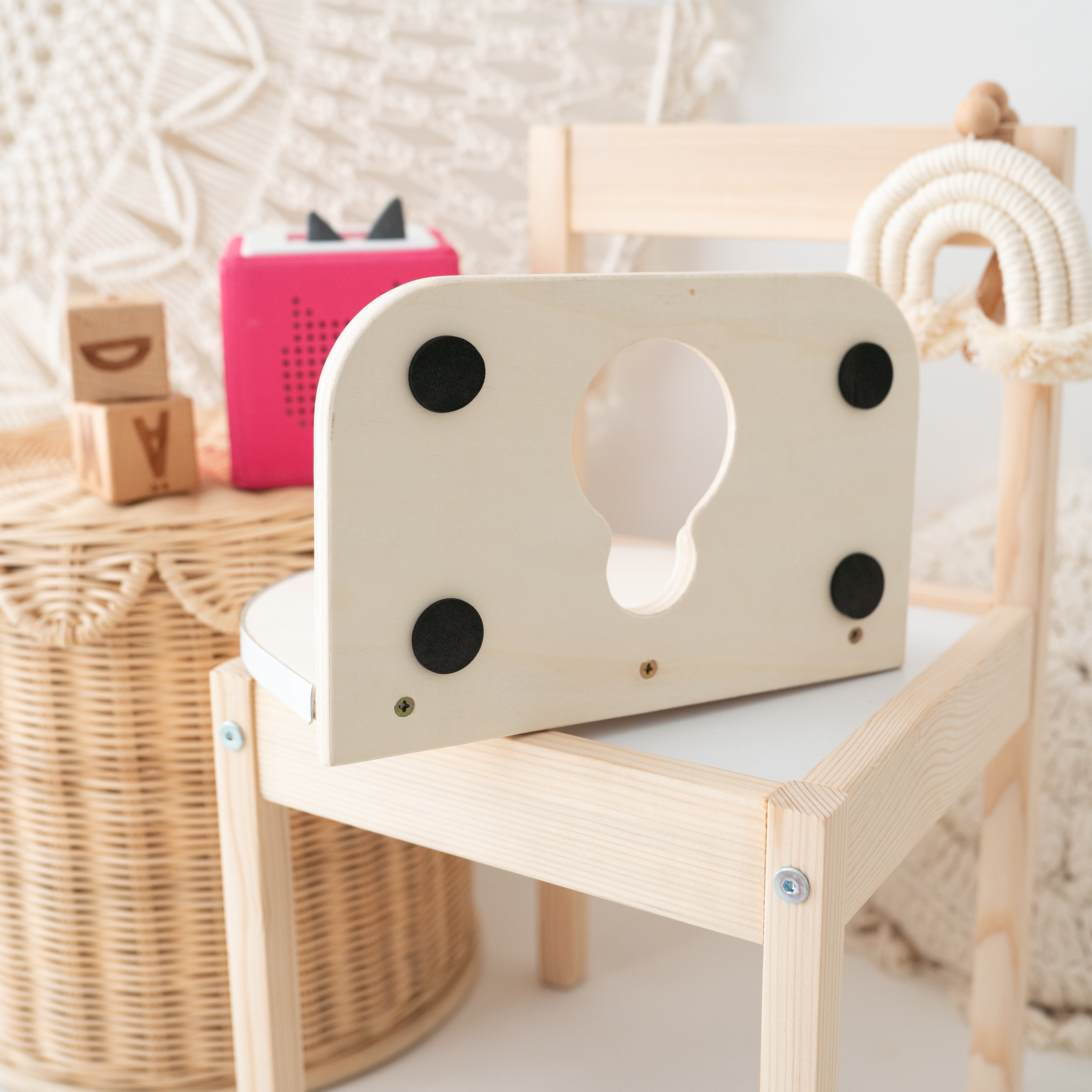 Mini Toniebox Regal Holz