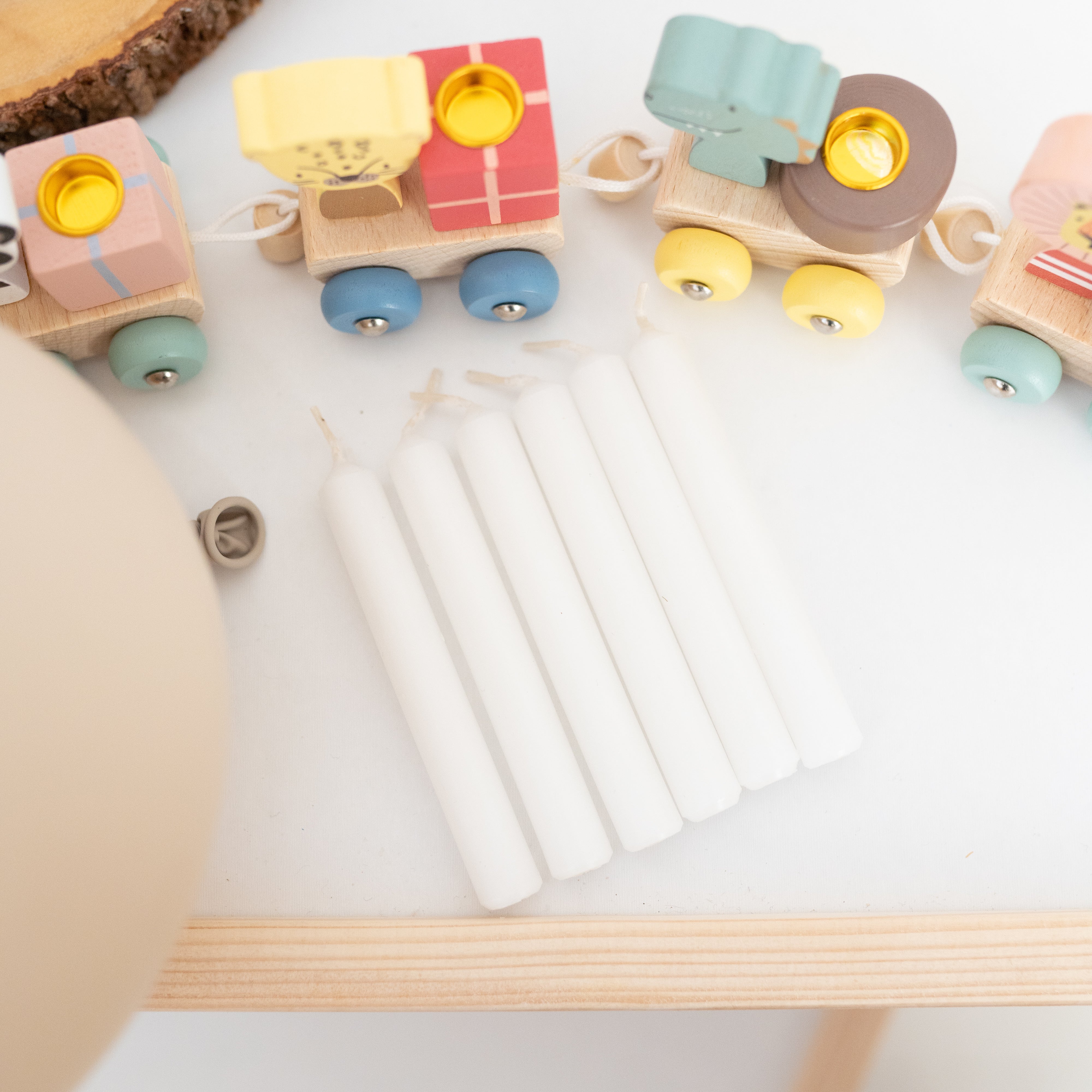 SMALL FOOT Geburtstagszug mit Tieren