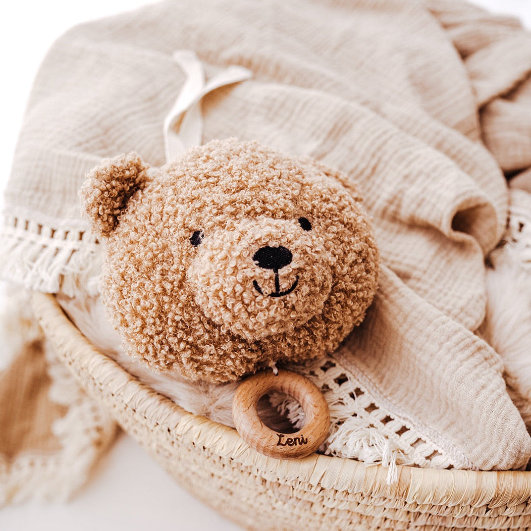 Spieluhr für Babys personalisiert - Teddybär Plüsch