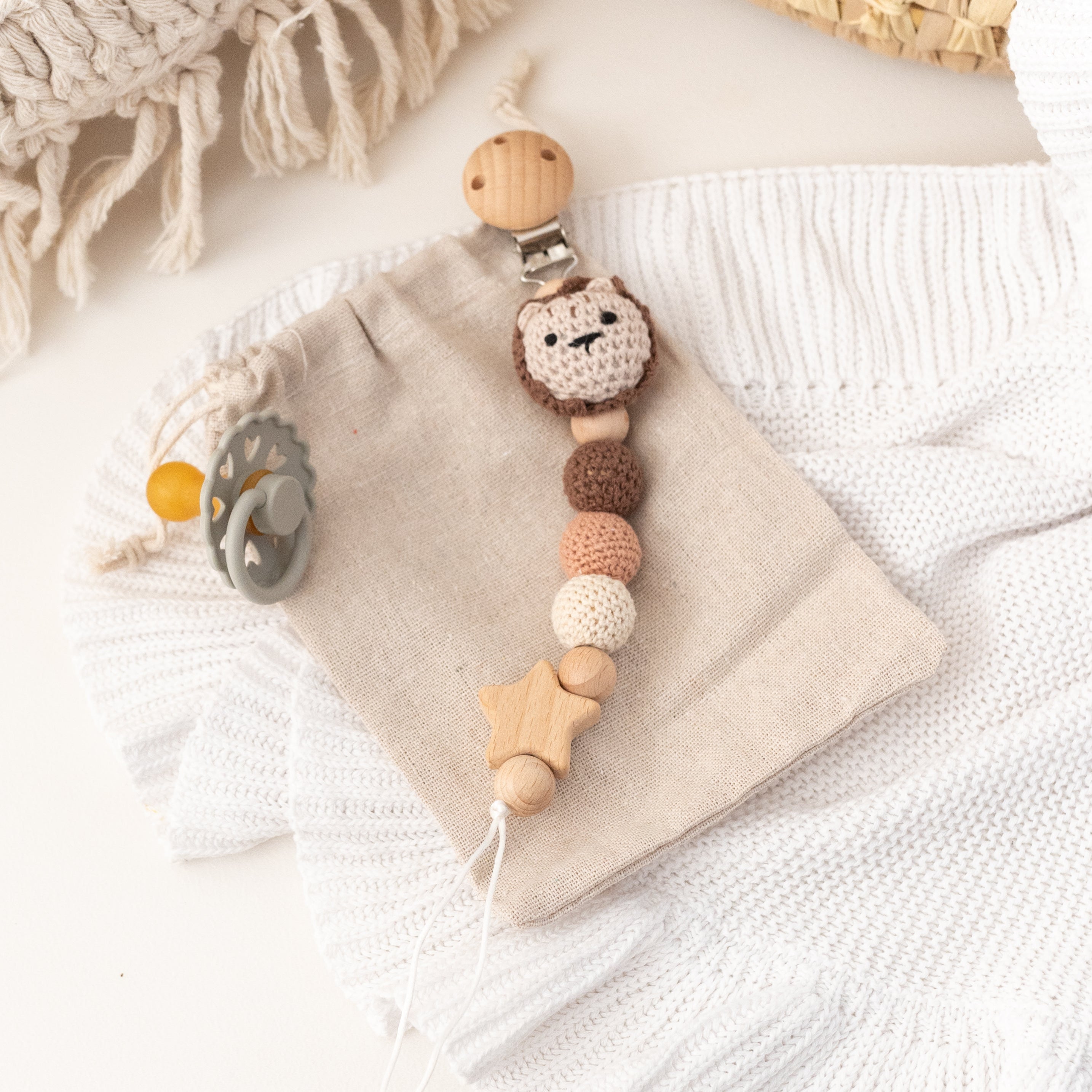 Schnullerkette Tiere